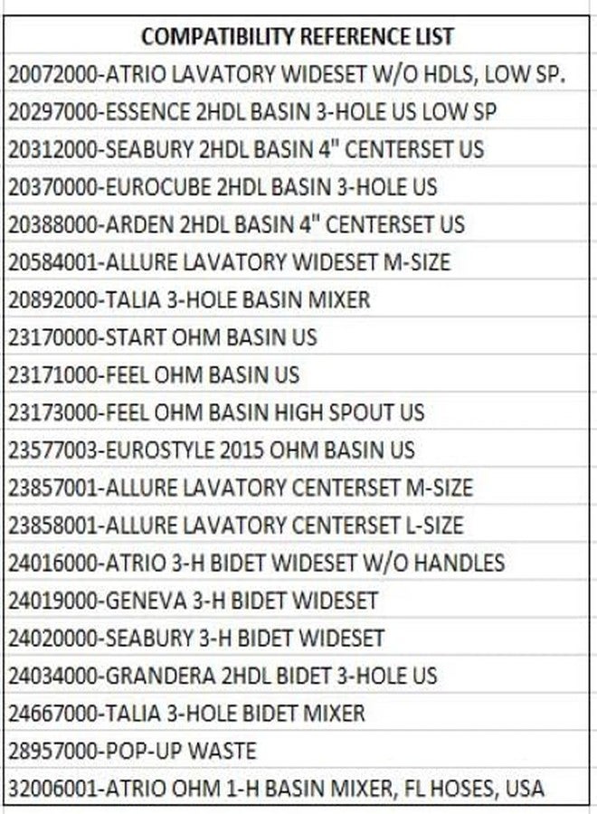 جروهي سدادة منبثقة Grohe 4524000 لـ 28958، لمسة نهائية من الكروم - Image 2