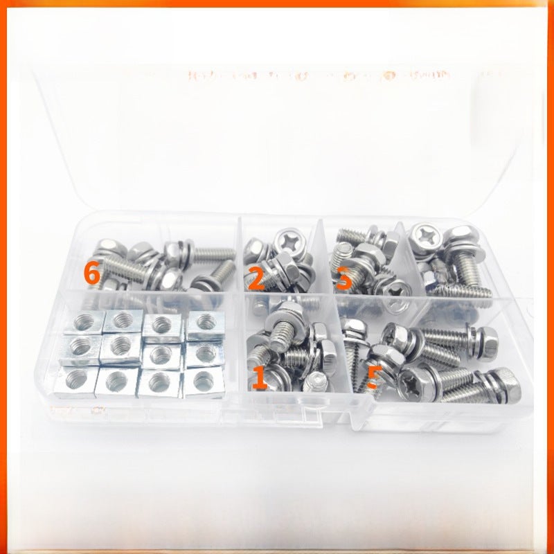 Rectangular Nut Fastener Set: A2-70 & 304/201 Stainless Steel - Durable Long-Lasting GB9074.13 Standard for Mechanical Industrial Equipment - Image 5