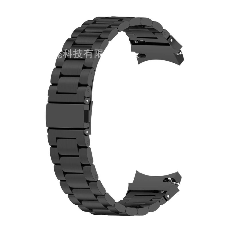 سوار ساعة ذكية سوار معدني من الستانلس ستيل متوافق باللون ذهبي قابل للتعديل مع Samsung Galaxy Watch 4 بملاءمة قابلة للتعديل وحزام بديل - Image 3