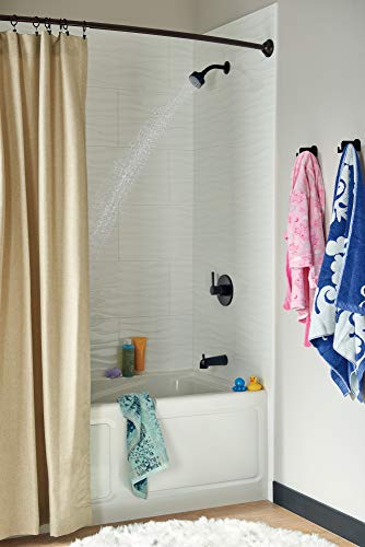 Peerless PTT188792-BLLHD Precept Trim Kit Tub & Shower, Matte Black - Image 4