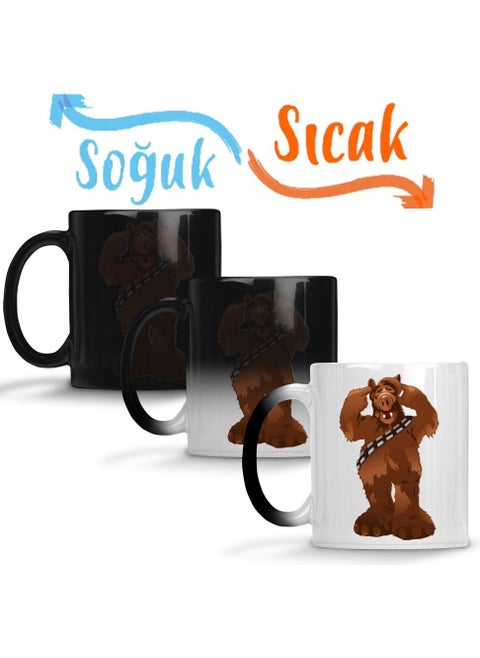 Print Shop Chewbacca Alf Bacca Magic Mug Porcelain