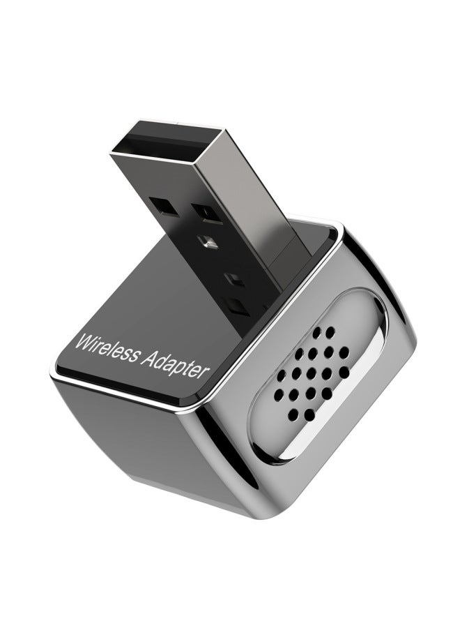 نيوترل محول السيارة اللاسلكي من Zinc Alloy المحمول المصغر الأصلي من Apple للسيارة من السلكي إلى اللاسلكي - Image 1