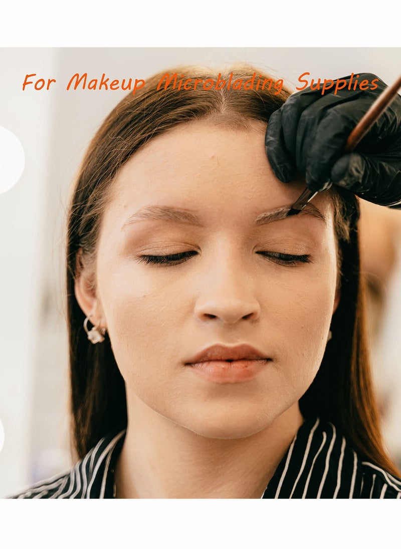 Y&D - Pigment Cups Ink Ring 50Pcs Cup Rings for Glue and Eyebrow Tool Microblading Supplies - Image 1