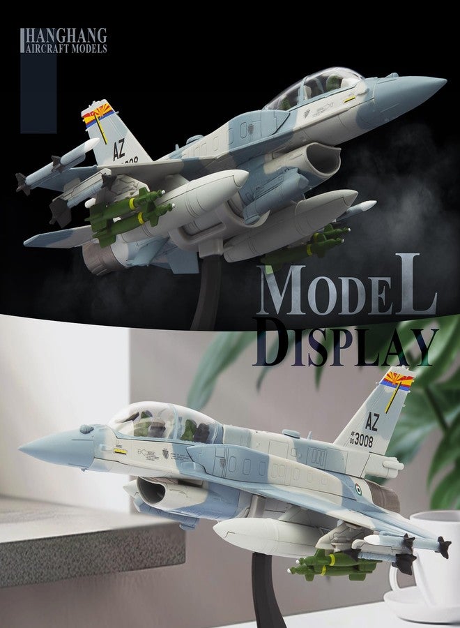 HANGHANG 1/72 Military Model Plane F16F UAE Alloy Fighter Plane Model Airplane for Collection and Gift - Image 3
