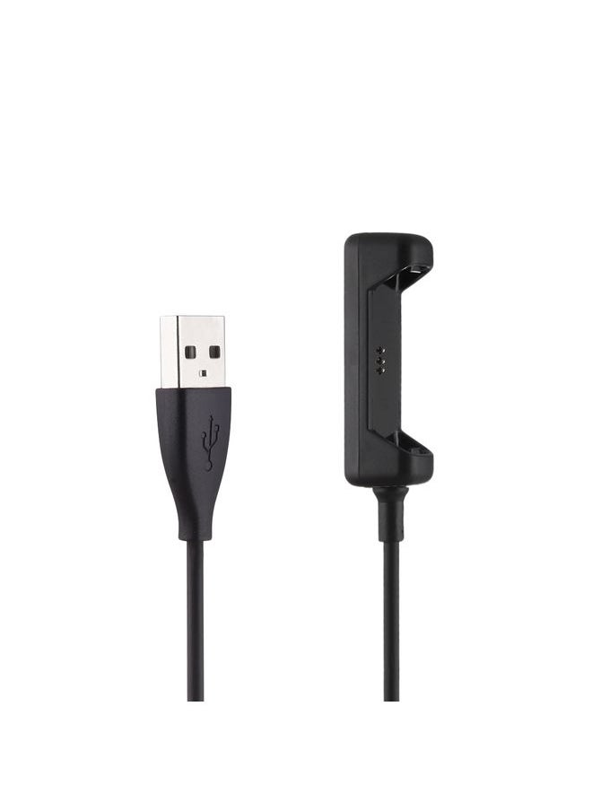 HuHa - For Fitbit Flex 2 Replacement USB Charger Cable Charging Cord Line Tracker Wristband with Reset Function, Cable Length: about 17cm(Black) - Image 1