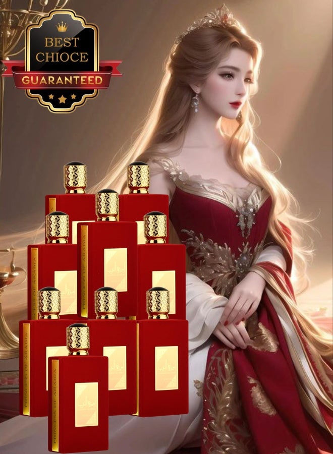 ASDAAF 9 Pieces Ameerat Al Arab Perfume 100ML - Image 1