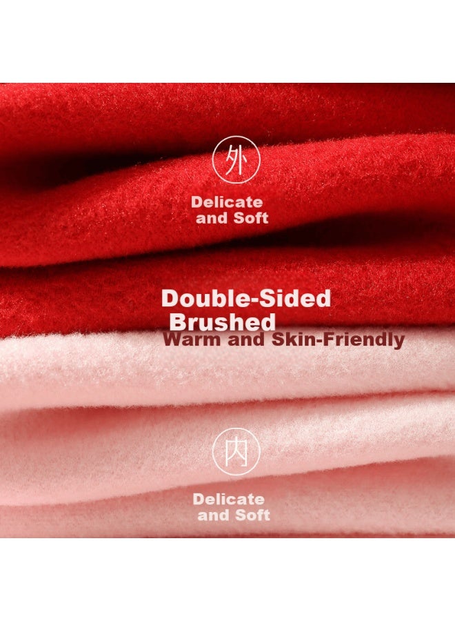 Fentengcare Autumn Winter Thermal Velvet Warm Set Uni Soft Heat Retaining Double-sided Brushed Warmth Skin-friendly Insulated High Elasticity Hj - Image 2
