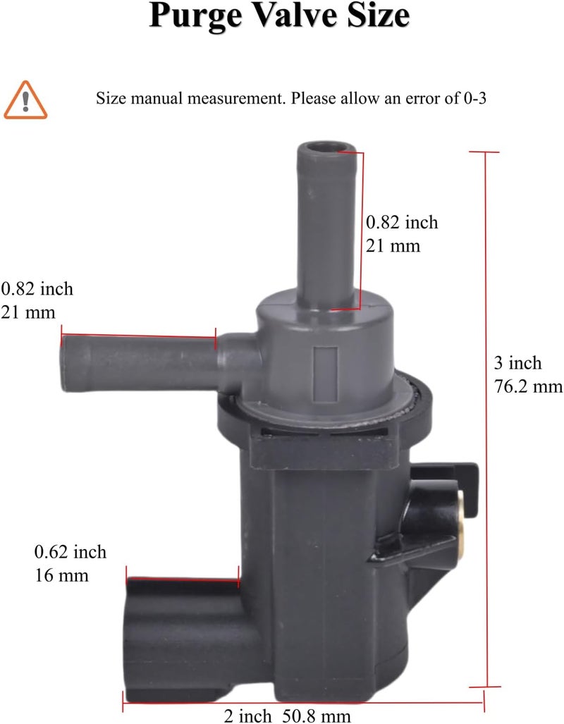 PANNUOSCS Vacuum Vapor Canister Purge Valve Solenoid for Toyota - Image 2