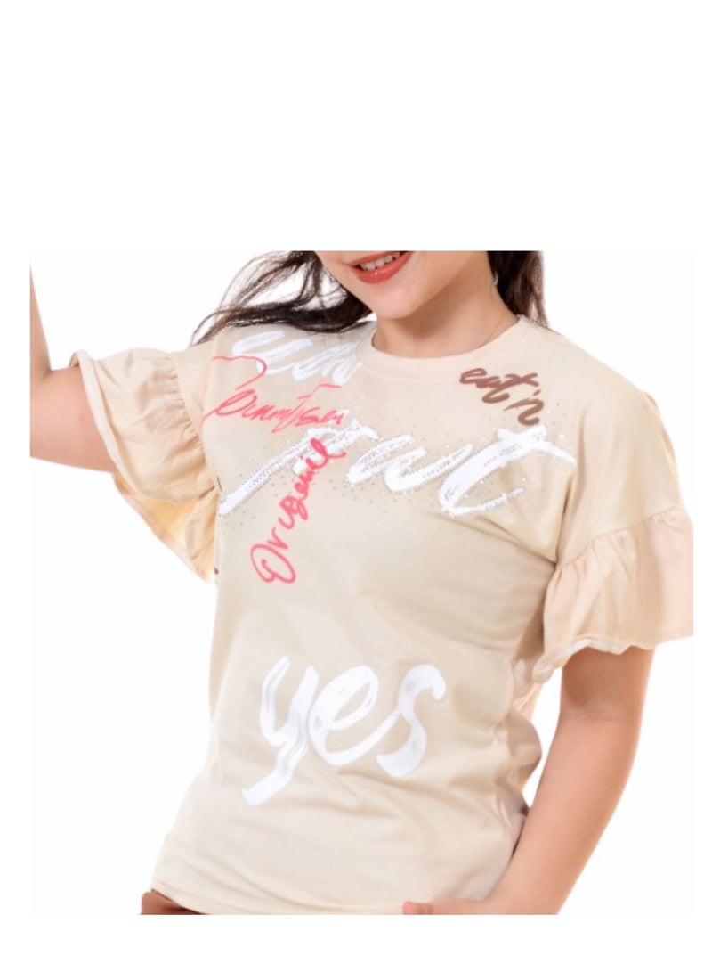 بيجامة اطفال بناتى قطن سن محير - Image 2