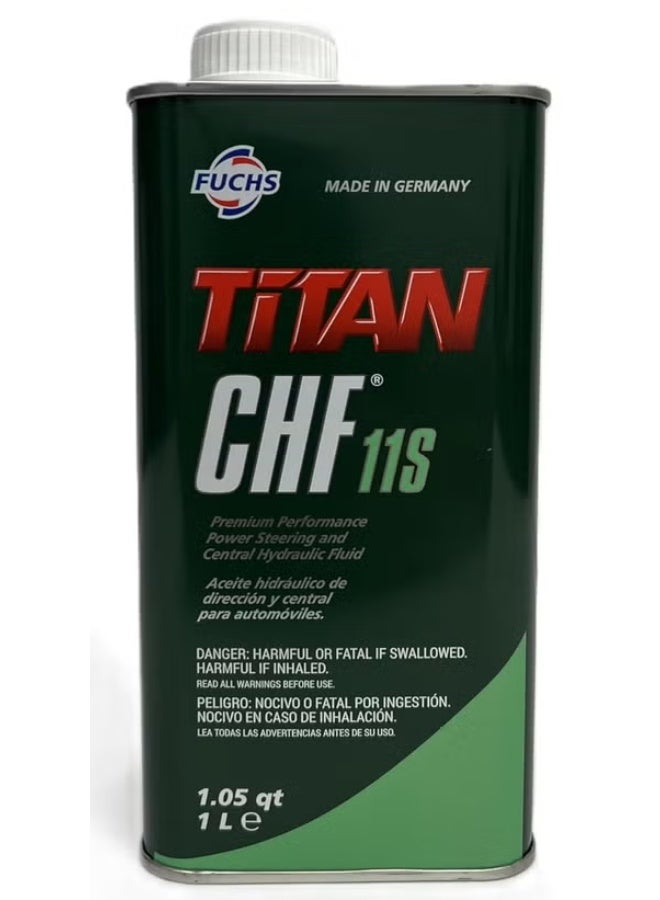 Fuchs Titan CHF 11S Power Steering Oil / Central Hydraulic Oil - 1L - Image 1