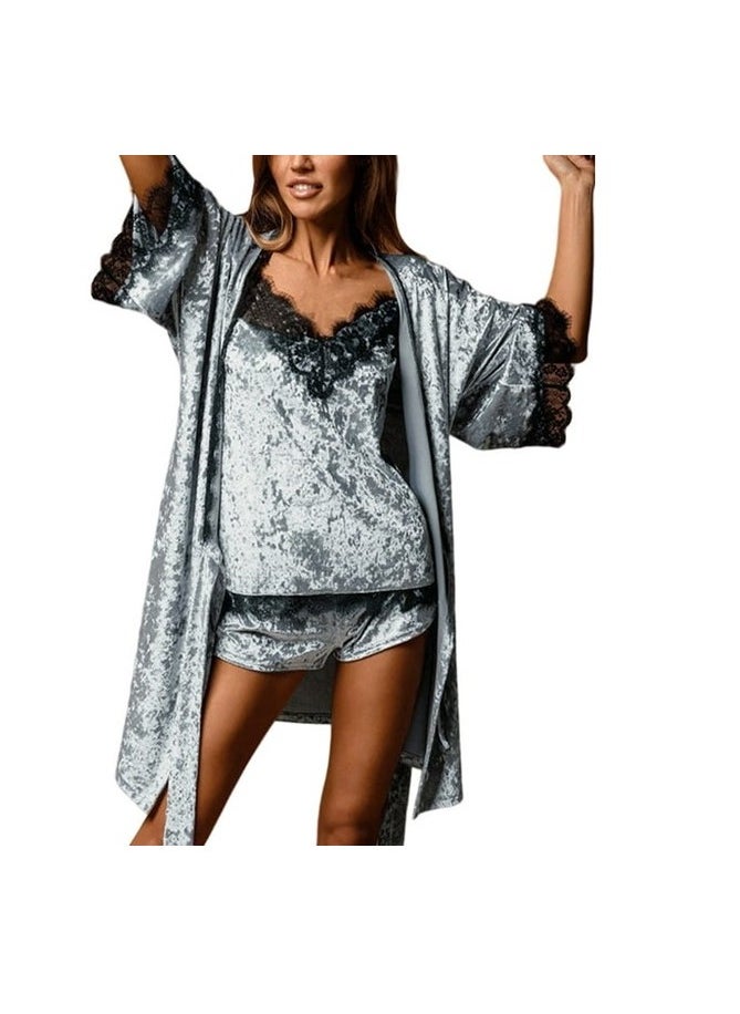 PJ - Velvet Pj-Set - Image 1
