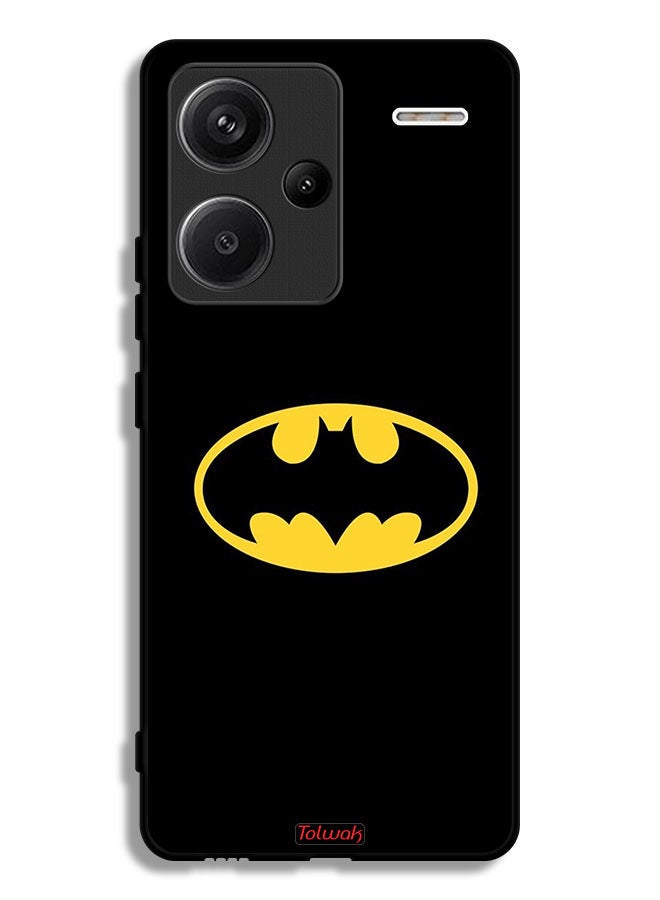 Tolwak Xiaomi Redmi Note 13 Pro Plus Protective Case Cover Batman Logo - Image 1