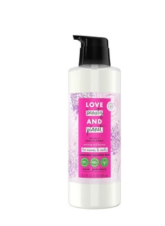 love beauty and planet Love Beauty and Planet Shampoo Milk Moisture and Bounce for Waves and Curls Rice Oil and Angelica Essence 100 percent Biodegradable Shampoo 32 oz  - Image 1