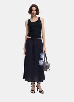 DESIGUAL Long Floral Skirt  - Image 2