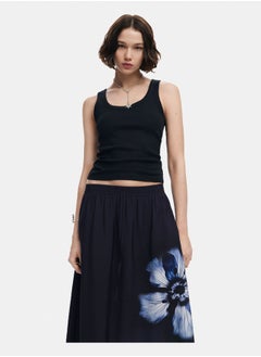 DESIGUAL Long Floral Skirt  - Image 5