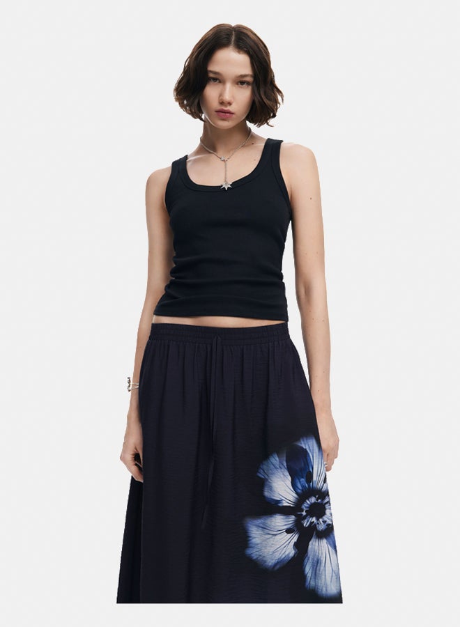 DESIGUAL Long Floral Skirt  - Image 5