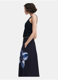 DESIGUAL Long Floral Skirt  - Image 4