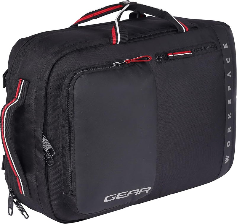Gear Workspace 18L Small Water Resistant Laptop Bag/Backpack/Office Bag/Briefcase for Men/Women-Black - Image 2