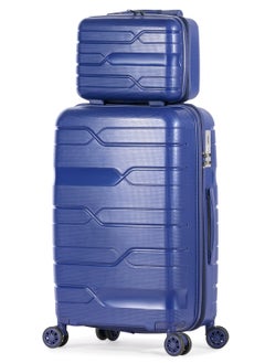 MUSSELZ SPHINX - Complete Luggage Set 5 Piece -UNBREAKABLE PP(Blue)  - Image 3