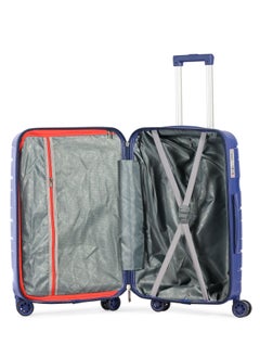 MUSSELZ SPHINX - Complete Luggage Set 5 Piece -UNBREAKABLE PP(Blue)  - Image 4