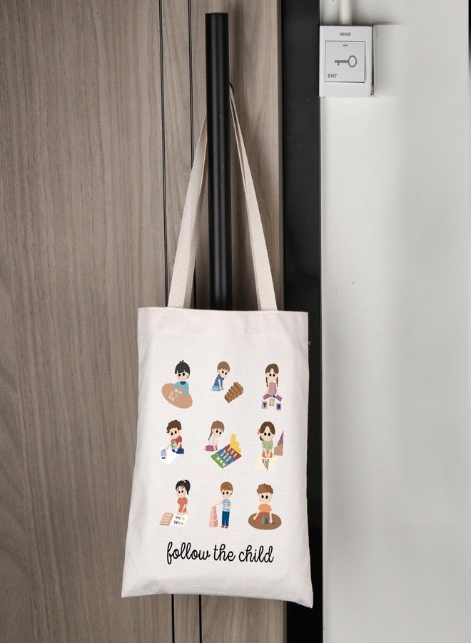 Lywjyb Birdgot Follow the Child Tote Bag - Pink Tower & Moveable Alphabet - Image 4