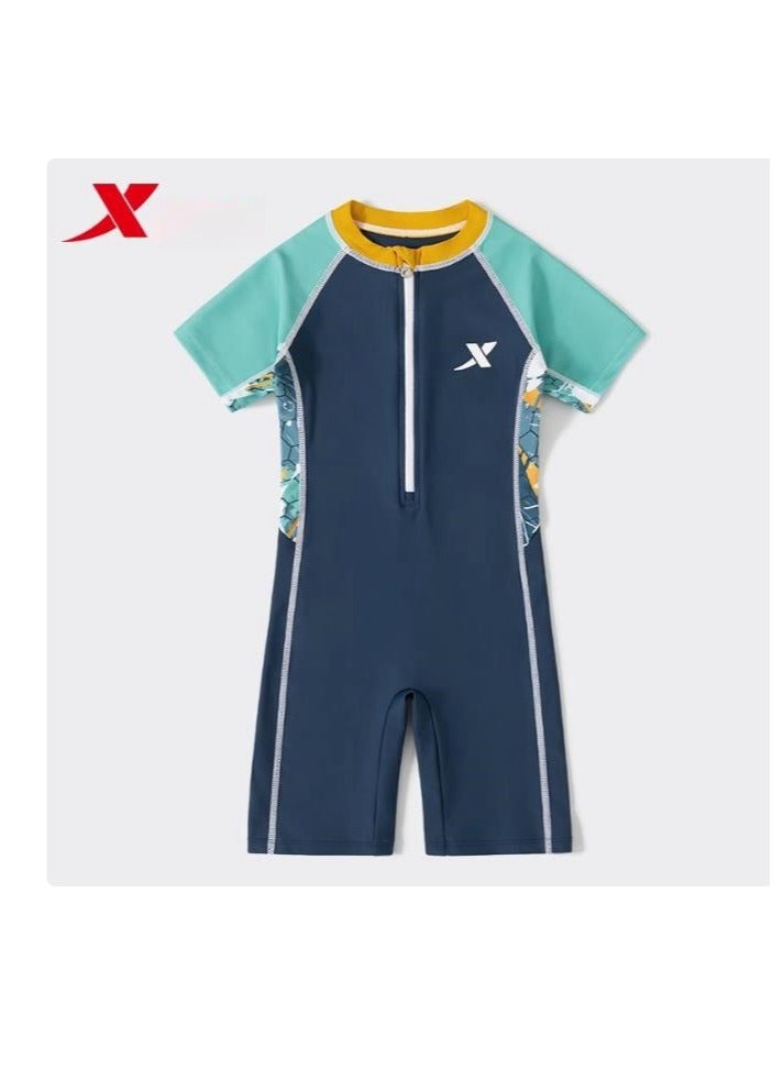 XTEP Children's One-Piece Professional Training Swimming Suit - Image 1