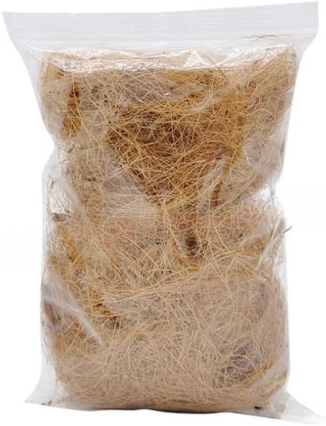 Yamibobo 1 Pack Bird Nesting Materials Coconut Fiber, Parakeet Nesting Bird Nest Bedding Material Warm and Breathable for Bird Small Animals - Image 2