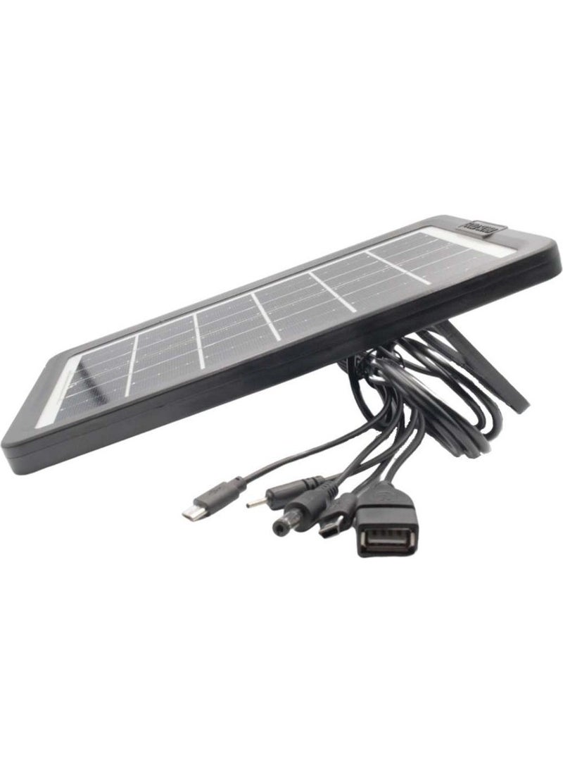 Gold Silver GS-1160 Multifunctional Solar Energy Panel - Charger  - Image 1