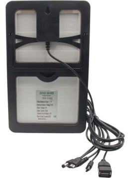 Gold Silver GS-1160 Multifunctional Solar Energy Panel - Charger  - Image 2
