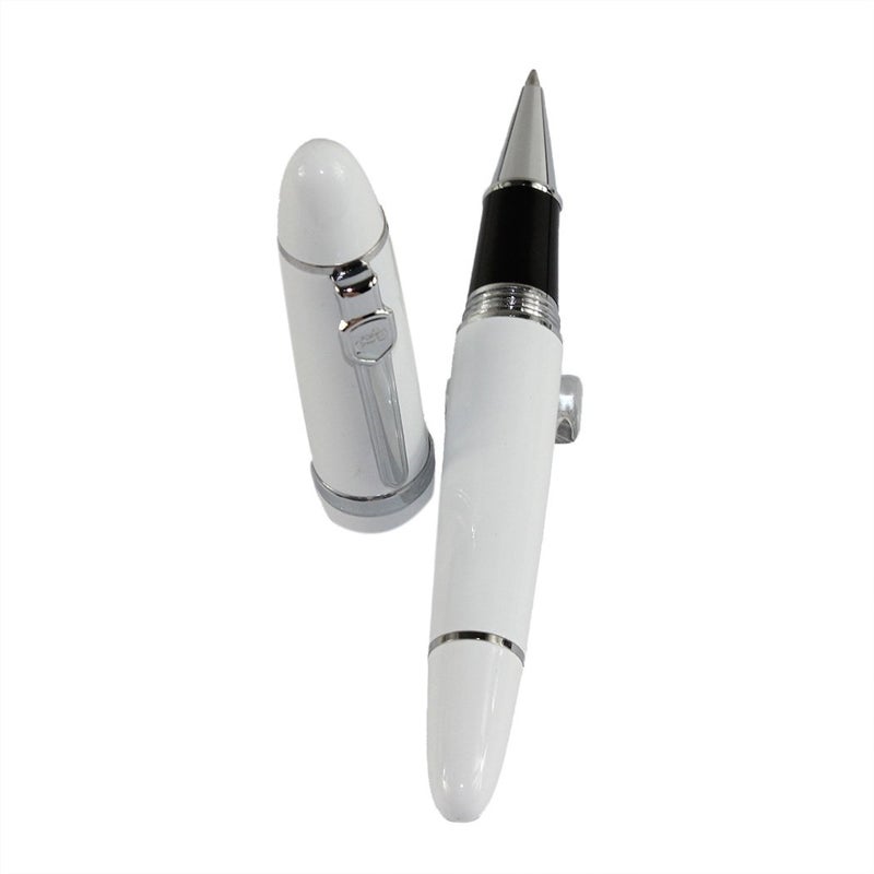 Jinhao 159 Rollerball pen with Original pen pouch - White - Image 3