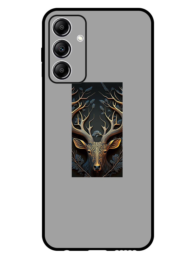 Theodor Protective Case Anti Scratch Shock Proof Bumper Cover For Samsung Galaxy A25 Deer Head - Image 1