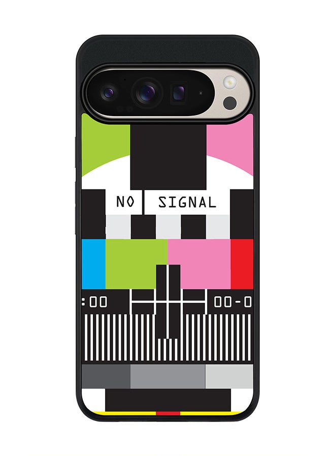 Stylizedd For Google Pixel 9 Pro XL Case,Slim fit Camera Protection, Shockproof Thin Phone cover - No Signal TV - Image 1
