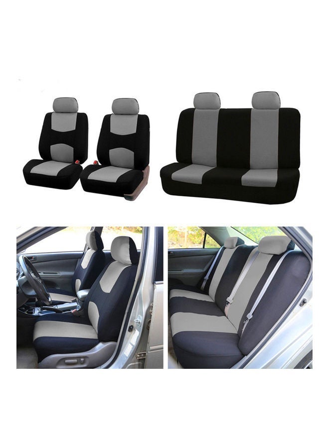 NIBEMINENT 9-Piece Universal Car Seat Cover With Headrest And Pad - Image 5