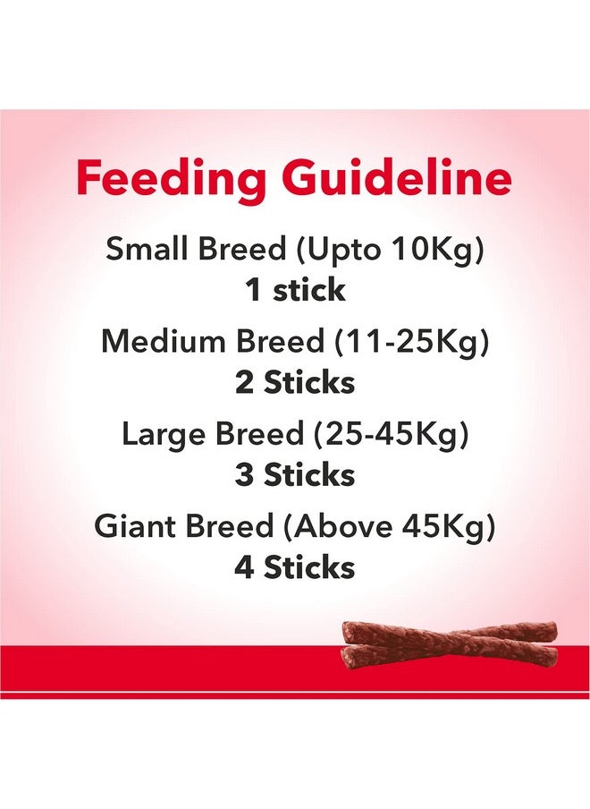 PUREPET PUREPET Dog Treat Munchy Sticks, Mutton Flavour 400G Pack, All Life Stages  - Image 4