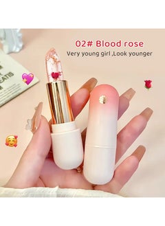 Mystic Bloom Lipstick - Temperature-Controlled, Color-Changing, Nourishing, Moisturizing Lip Balm with Water-Like Feeling - Lazy Plain Face, Petal Jelly Formula, Crystal Translucent Finish, #2 - pzsku/Z875724B96692B83050B8Z/45/_/1725715044/fff99c97-2ea2-45a0-a86b-719ea91f4a66