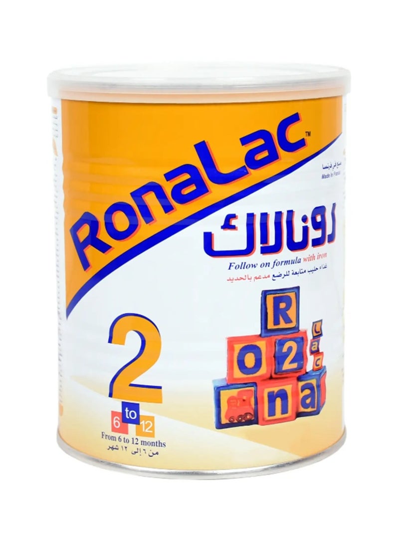 رونالاك حليب أطفال رقم (2) 400 جم - Image 1
