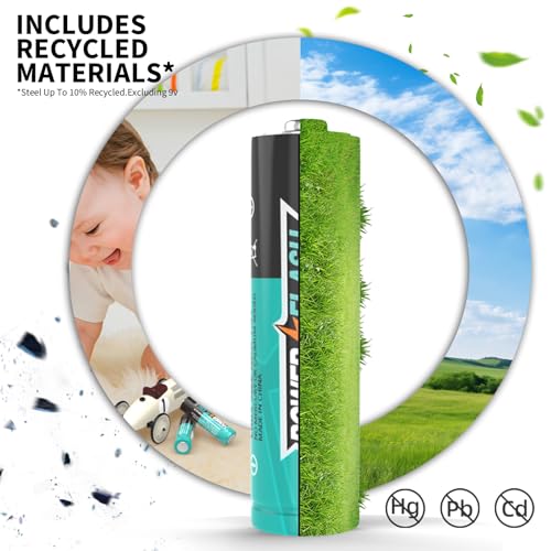 POWER FLASH 36 AAA Batteries, Battery Provide Long Lasting Power, 10 Year 3a Batteries Warranty, Alkaline AAA Batteries, AAA Battery for Home and Office Equipment - Image 5
