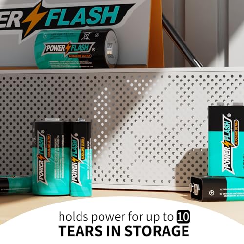 POWER FLASH 36 AAA Batteries, Battery Provide Long Lasting Power, 10 Year 3a Batteries Warranty, Alkaline AAA Batteries, AAA Battery for Home and Office Equipment - Image 3