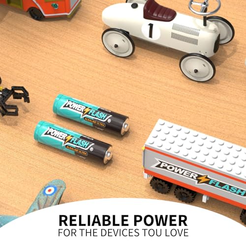 POWER FLASH 36 AAA Batteries, Battery Provide Long Lasting Power, 10 Year 3a Batteries Warranty, Alkaline AAA Batteries, AAA Battery for Home and Office Equipment - Image 4