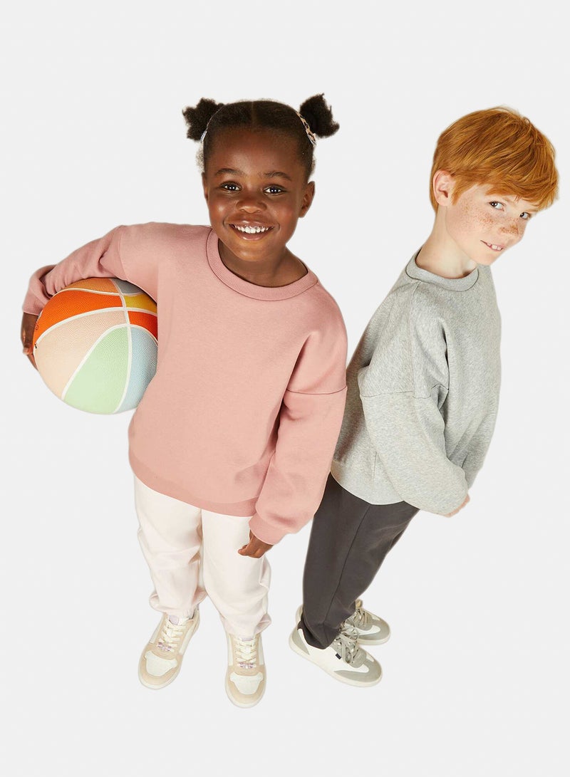 Kiabi Set Of 2 Plain Sweatshirts Pink - Image 3