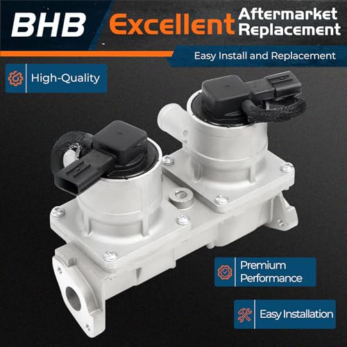 BHB Secondary Air Injection Check Pump Control Valve Compatible with Toyota Tundra Sequoia Lexus LX570 Land Cruiser V8 5.7L Replace 2570138064 2570138060 2570138061 2570138062 2570138063 911643 119137 - Image 2