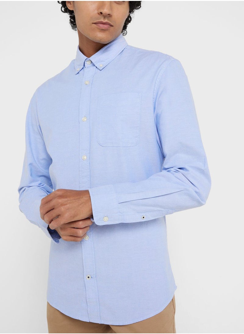 JACK & JONES - Button Down Slim Fit Shirt - Image 1