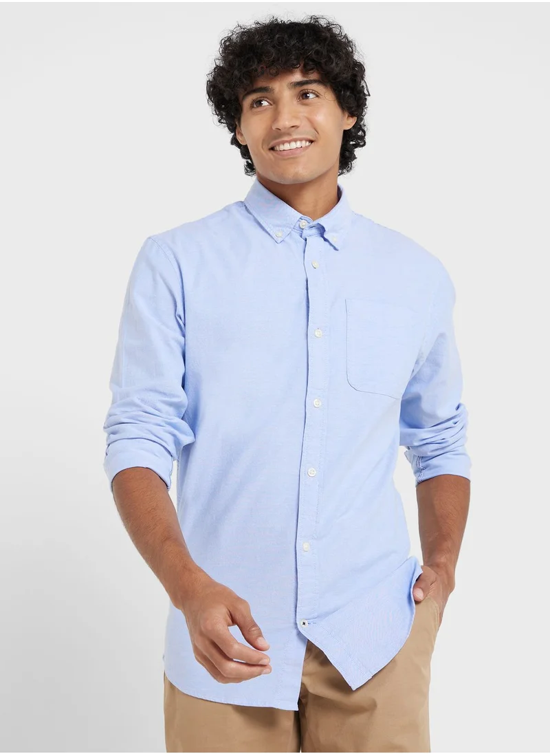 JACK & JONES Button Down Slim Fit Shirt