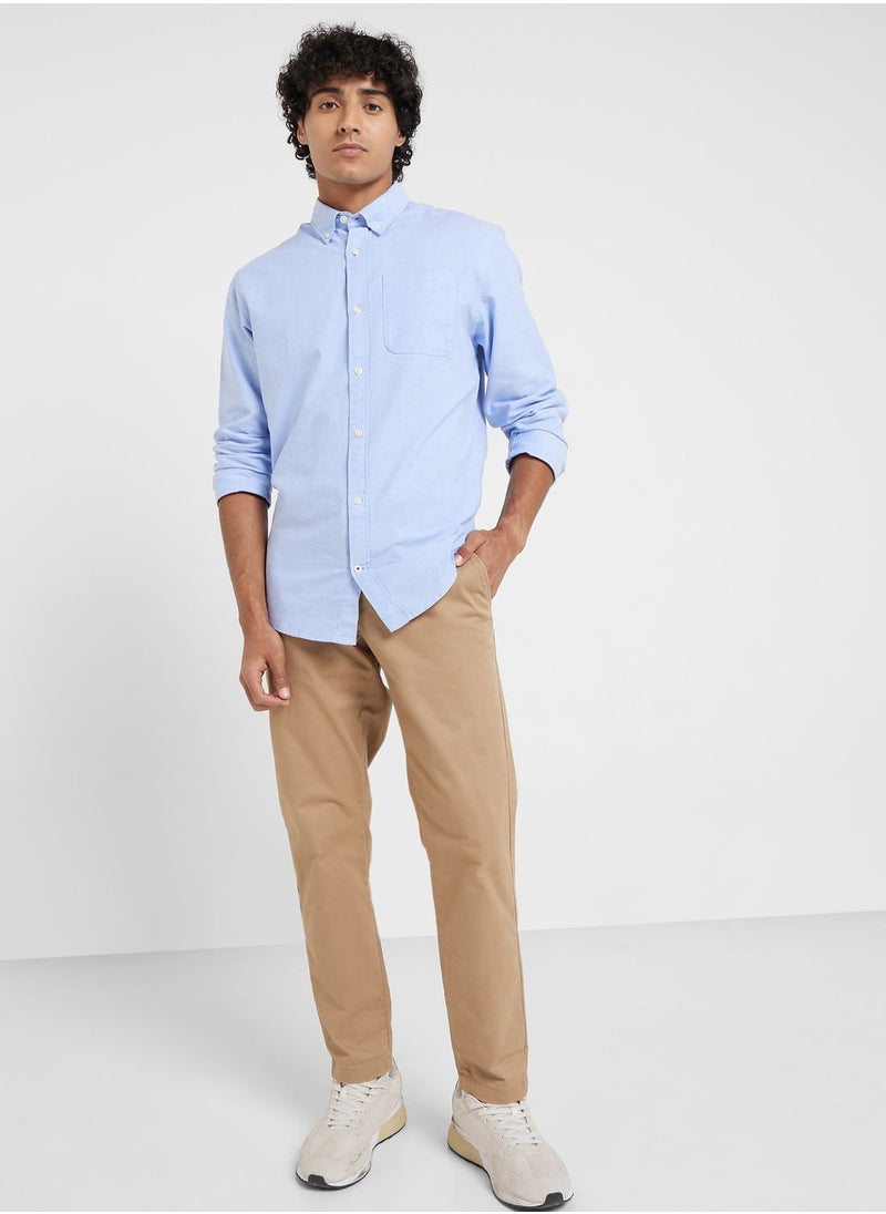 JACK & JONES - Button Down Slim Fit Shirt - Image 1