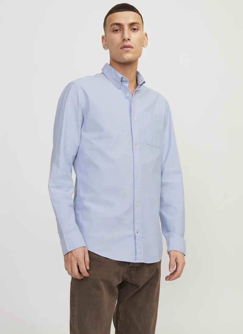 JACK & JONES Essential Pocket Detail Slim Fit Shirt