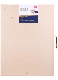 Wooden Drawing Board With Portable Handle 45x60cm Size