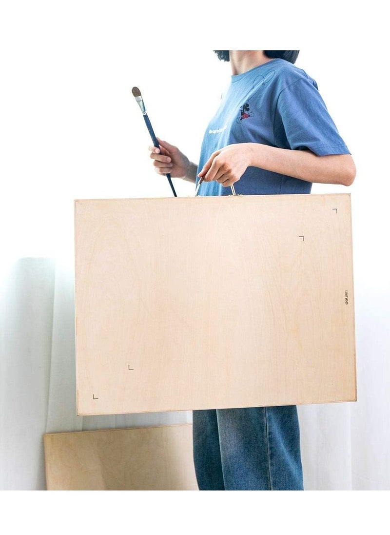 Deli - Wooden Drawing Board With Portable Handle 45x60cm Size - Image 1