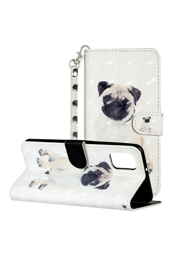 S-TOP Case For Samsung Galaxy A82 5G 3D Pattern Horizontal Flip PU Leather Case with Holder & Card Slots & Wallet - Image 1