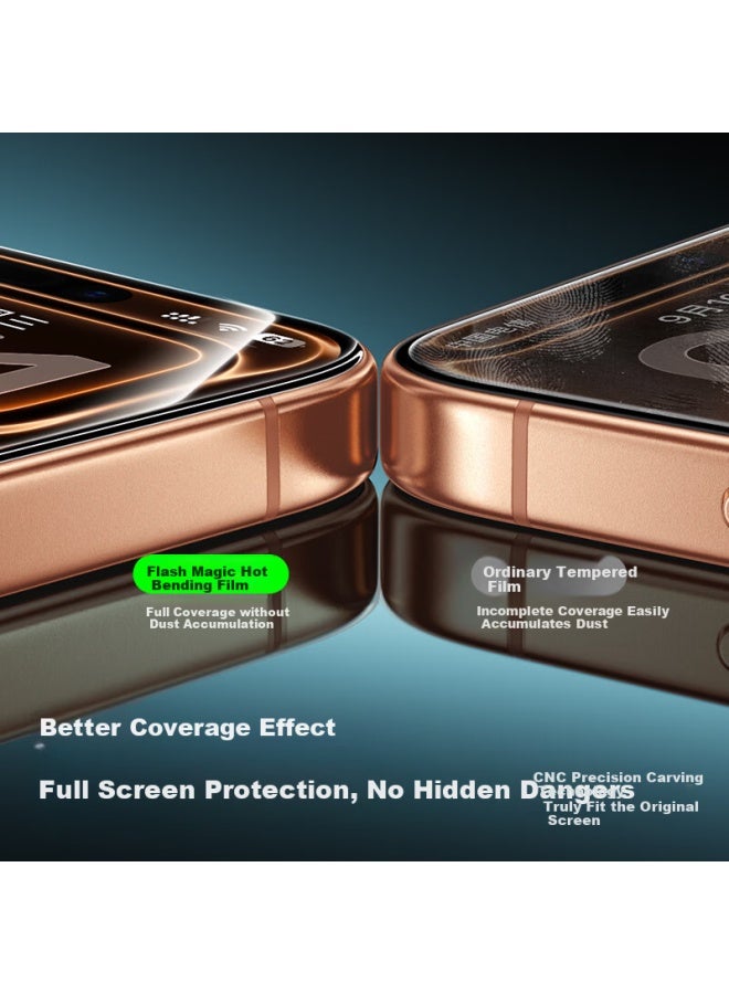 Smartdevil Privacy Screen Protector For Apple Iphone 17 Pro Max, 0.18mm Ultra-thin 3d Full Coverage High Transparency Anti-glare Anti-fingerprint Tempered Glass Film - Image 3