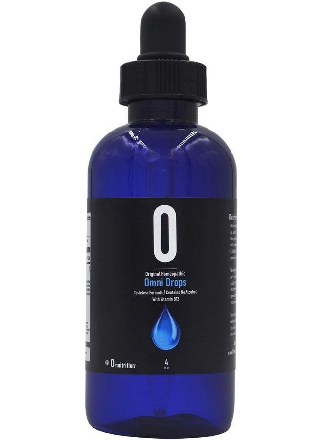Omnitrition Omni Drops Diet Drops with Vitamin B12 - 4 oz with Program Guide